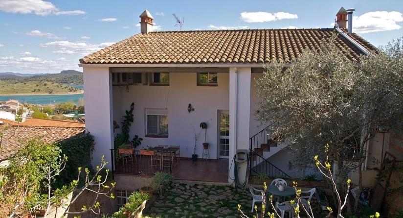 Hostal Rural El Balcon De Аланхе Экстерьер фото